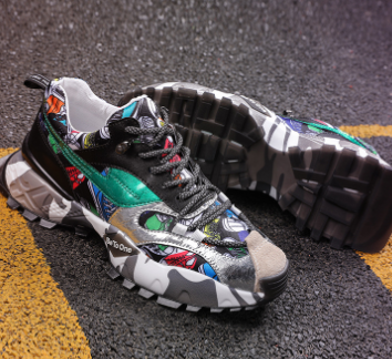 Fall Season Stylish Men's Dad Sneakers